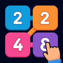 Play 2048: Chain Puzzle - Free Math Game