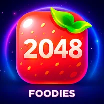 Play 2048 Foodies - Free Math Game