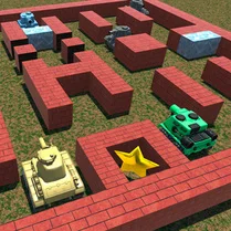 Play 3D Tanks 1990: battle city - Free Math Game