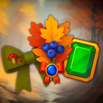 Play Autumn Waterfall: Herbarium! - Free Math Game