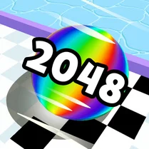 Play Ball Run 2048: merge number