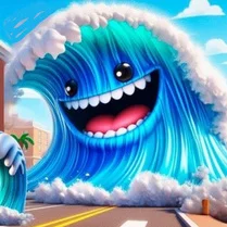 Play The Battle of the Waves - Free Math Game