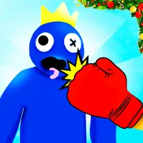 Play Beat the Rainbow Man: Box Playground! - Free Math Game