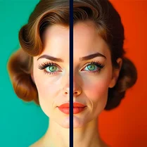 Play Beauties from the 60s, find the differences