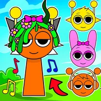Play Blend Sprunki in Mixer 3D: Create Your Own Sprunki - Juego de Matemáticas Gratis