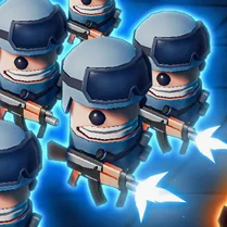 Play Blue vs. Red. Rescue the hostages. - Free Math Game