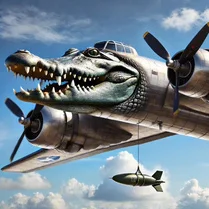 Play Bombardiro Crocodilo: Merge Master - Free Math Game