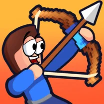 Play Bow Guy: Archer's Duel - Free Math Game