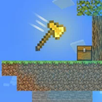 Play Break the Skyblocks! - Mine MOD - Free Math Game
