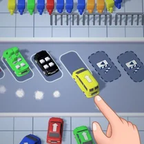 Play Bus Puzzle: Clear the Parking Lot! - Free Math Game