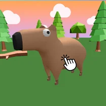 Play CAPYBARA 3D: Click and Get Rich!