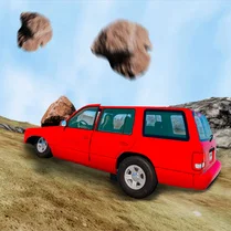 Play Car Crash: Rockfall - Free Math Game