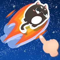 Play Cat Ball: Flying Cat - Free Math Game