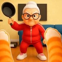 Play Cat vs Granny. Cat Simulator - Free Math Game