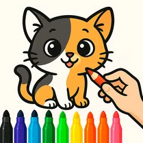 Play Cats Coloring: Cute and Funny