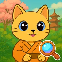 Play Cats of Japan: Find Them All! - Free Math Game