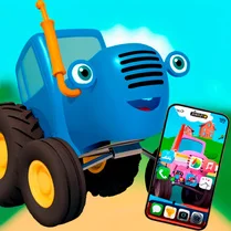 Play Check the Smartphone Of The Blue Tractor! - Jeu de mathématiques gratuit