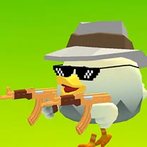 Play Chicken Gun - fusion - Бесплатная математическая игра