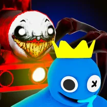 Play Choo Choo Charles and Rainbow Friends - Free Math Game
