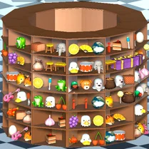 Play Circular sorting: on shelves - Free Math Game
