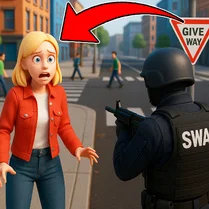 Play City of Bandits. Car Theft - Free Math Game