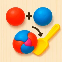 Play Color Mixing ASMR Relax Challenge - Free Math Game