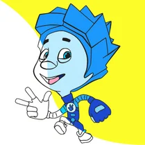 Play Colouring book The Fixies and Friends - Free Math Game
