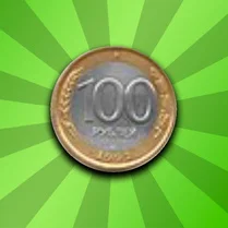 Play Combine Russian rubles to reach 100 rubles - Jeu de mathématiques gratuit