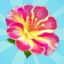Play Connect the flowers - get to the last one! - Free Math Game