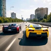 Play Cool Cars Highway - Jeu de mathématiques gratuit