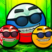 Play CountryBalls: Bounce Ball Adventure