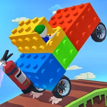 Play Crafting car out of blocks - Free Math Game