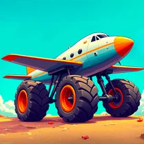 Play Crazy Crash Landing - 무료 수학 게임