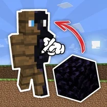 Play Create a skin from blocks in Mine - Free Math Game