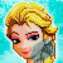 Play Cross Stitching: Disney - Juego de Matemáticas Gratis