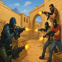 Play CS: Operation in the desert