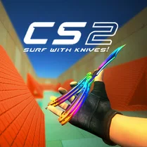 Play CS2 Surf with knives! - 무료 수학 게임