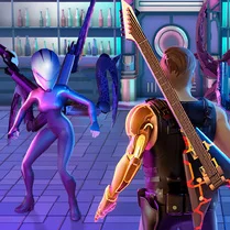 Play Cyberpunk Hero - Free Math Game