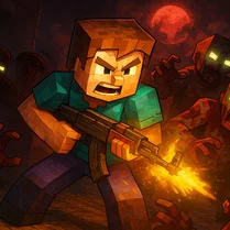 Play Death cubes: zombie arena