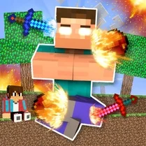 Play Destroy Herobrine in the Mine - Playground Sandbox - Free Math Game