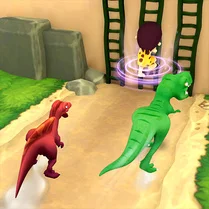 Play Dinosaur Shifting Run - Jeu de mathématiques gratuit