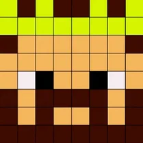 Play Draw the Characters of Mine's! - Jeu de mathématiques gratuit