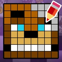 Play Draw FNAF animatronics! - Jeu de mathématiques gratuit