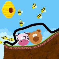 Play Draw the Line: Protecting Animals from Bees