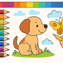 Play Draw with Pencils - Coloring Book!