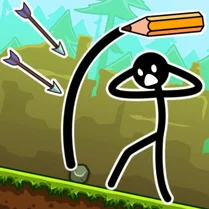Play Draw to save Stickman - Jeu de mathématiques gratuit