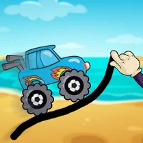 Play Draw The Truck Bridge - Jeu de mathématiques gratuit