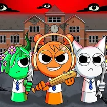 Play Escape from Sprunki 3D Shooter - Free Math Game
