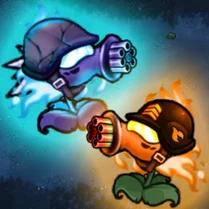 Play Evolution of the Peashooters Elements