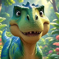 Play Find differences Dinosaurs Gigantosaurus - Jeu de mathématiques gratuit
